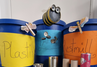 Mit Abfall kreativ gestalten, &copy; M&uuml;ritzeum