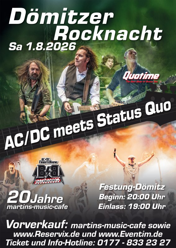 AC/DC ontmoet Status Quo // &copy; Martin Larsen
