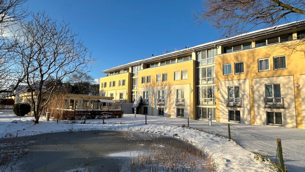 Au&szlig;enansicht im Winter // &copy; Hotel Godewind