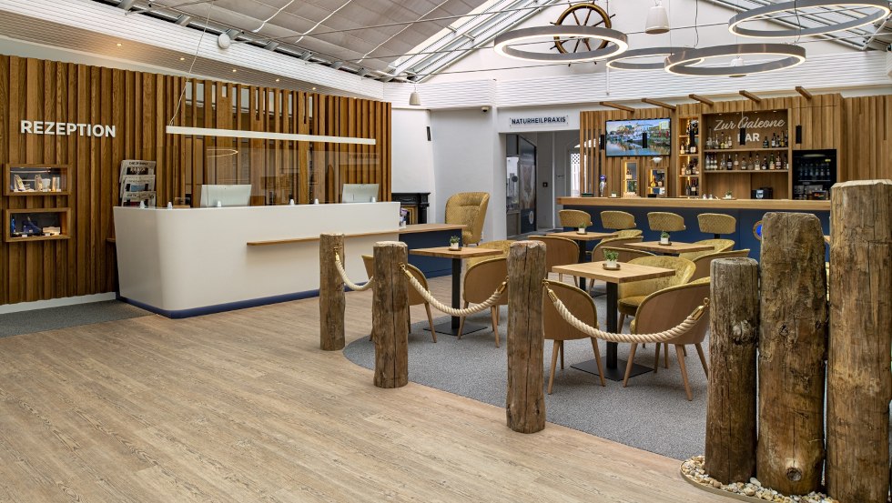 Lobby vom Hotel "Am Alten Strom", © Hotel "Am Alten Strom"