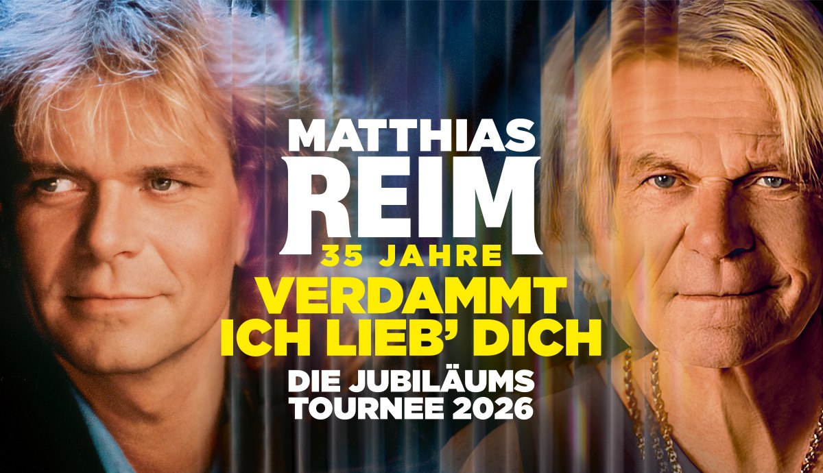 Matthias Reim - DE jubileumtournee 2026 // &copy; Manfred Esser / Ralph Larmann