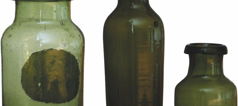 Alte Postkarte der Glashütte Karow // © Naturmuseum Goldberg Alte Postkarte der Glashütte Karow // © Naturmuseum Goldberg