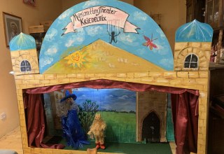 das - Marionettentheater Kriedelfix- mit bekannten M&auml;rchen ,  interpretiert von M. Kriedel // &copy; Martina Kriedel