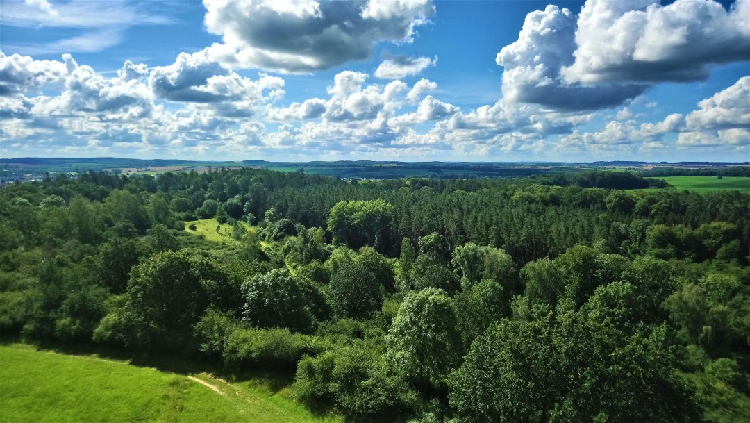 Landschaftsblick vom Ehrenmal, © Jana Koch Landschaftsblick vom Ehrenmal, © Jana Koch