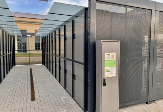 Radstation Greifswald, &copy; Gudrun Kr&uuml;ger