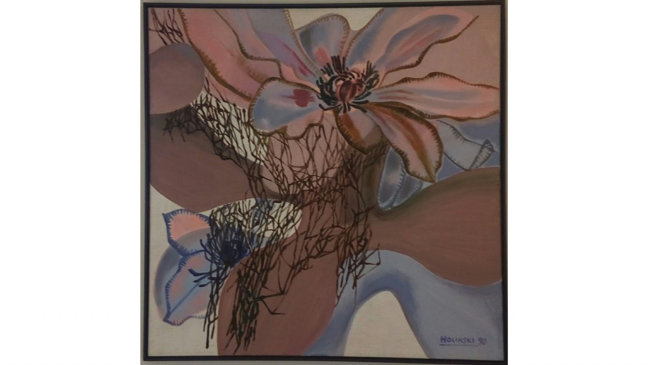 Clematis en meer van de schilder Horst Holinski // &copy; Manfred Thrun