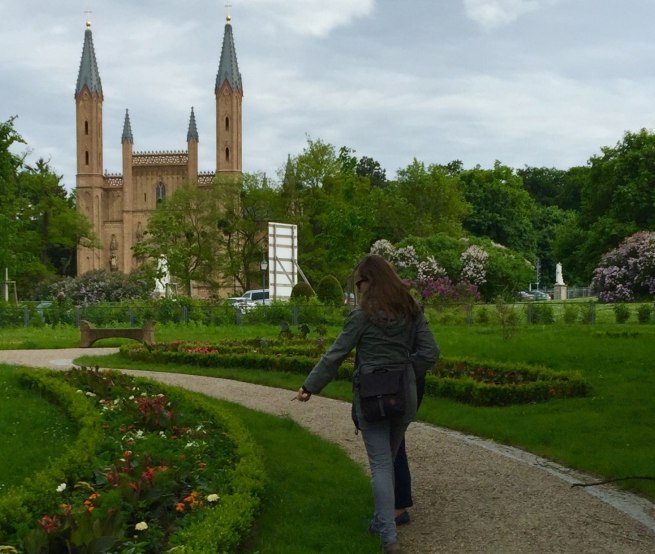 Im Schlosspark Neustrelitz // &copy; Otto Woit