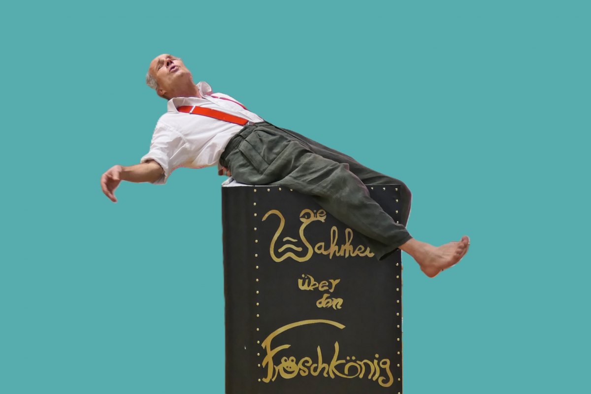 Die Wahrheit &uuml;ber den Froschk&ouml;nig | Achim Sonntag // &copy; Achim Sonntag | kindertheater-achimsonntag.de