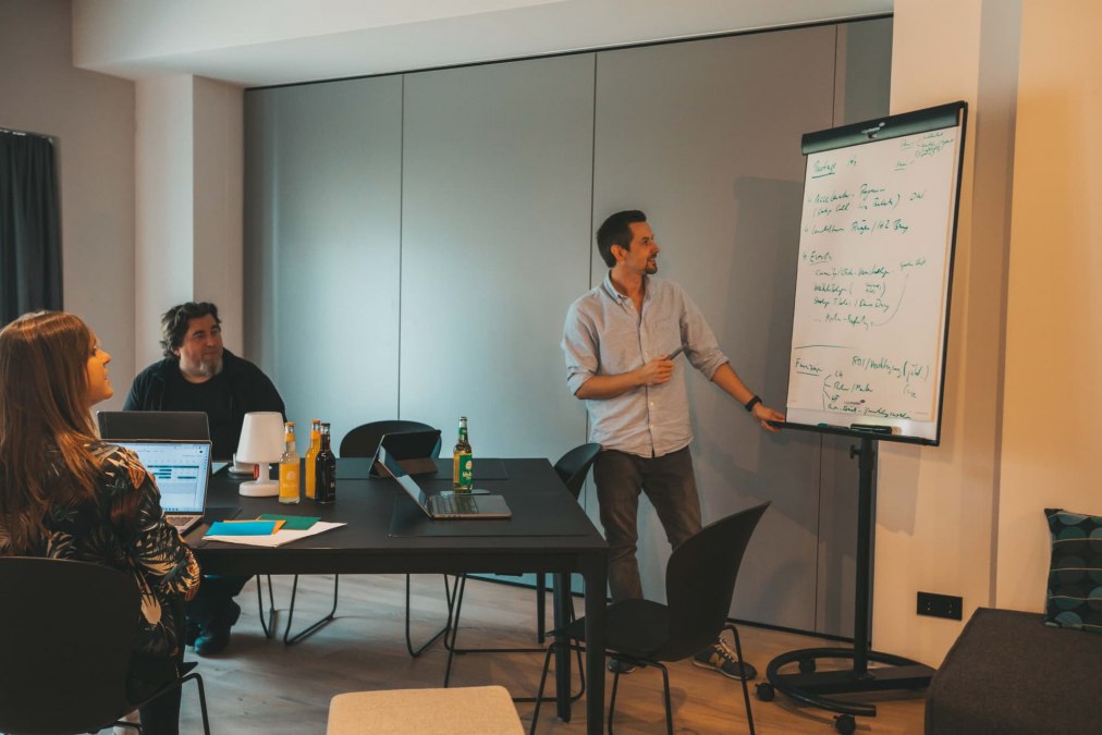 Kreative Brainstorming-Session., &copy; Michelle Dynio