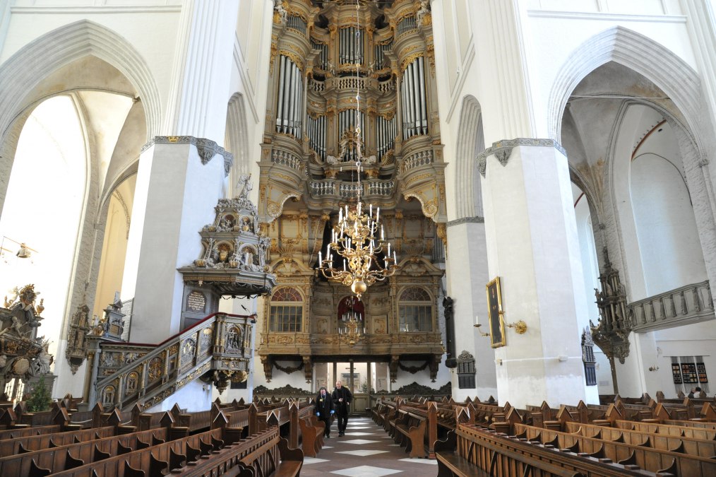 Orgel in der Marienkirche Rostock, © Joachim Kloock