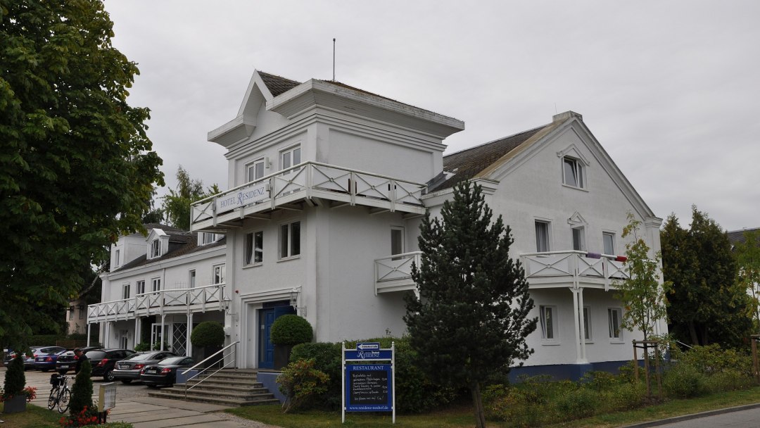 Außenansicht Hotel Residenz, © TMV Außenansicht Hotel Residenz, © TMV