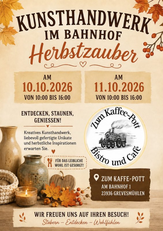 Flyer // &copy; Zum Kaffee-Pott