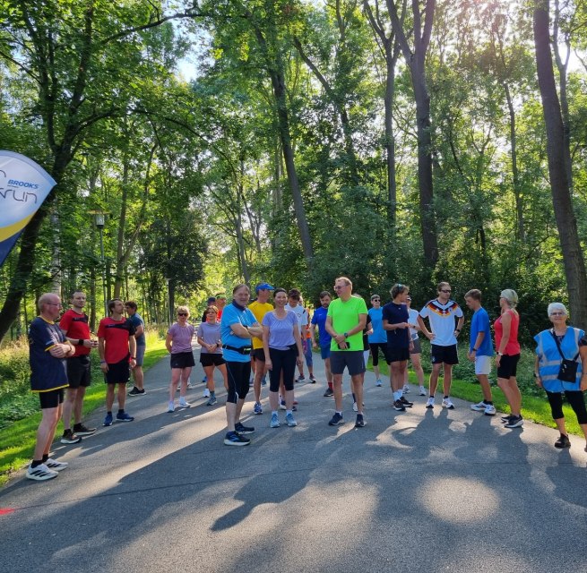 Vi er klar til start! // &copy; Parkrun
