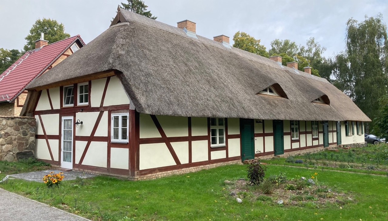 Huisje aan de zwanenvijver net voor Usedom, © Von Koeller Huisje aan de zwanenvijver net voor Usedom, © Von Koeller