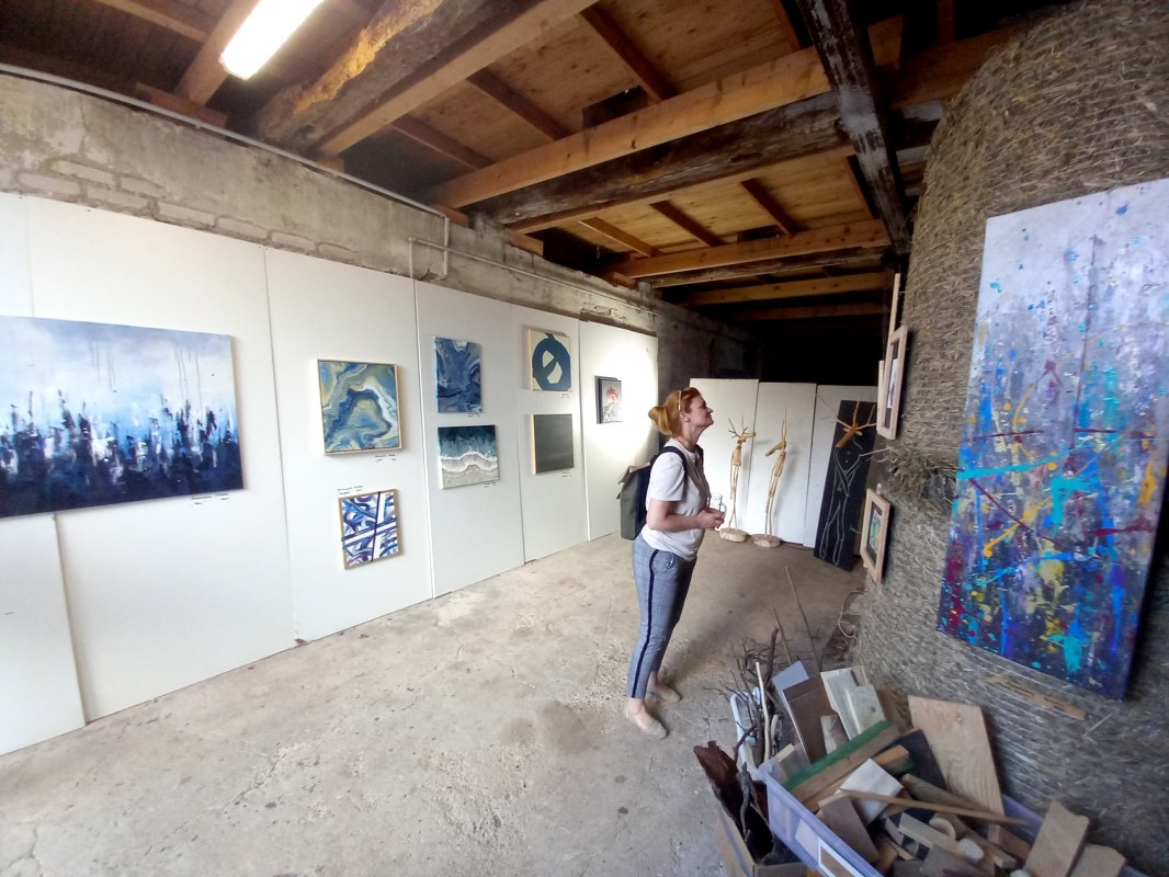 Schuur galerij // &copy; Kulturhof Letschow e.V.