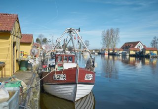 Fischerboote im Fischereihafen Freest // © MV-T@pocha.de Fischerboote im Fischereihafen Freest // © MV-T@pocha.de