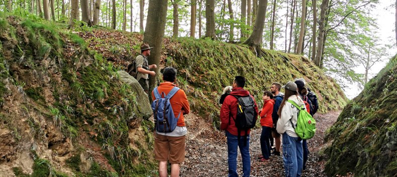 Rangerf&uuml;hrung im Biosph&auml;renreservat S&uuml;dost-R&uuml;gen - Teufelsschlucht in der Granitz // &copy; Biosph&auml;renreservat S&uuml;dost-R&uuml;gen
