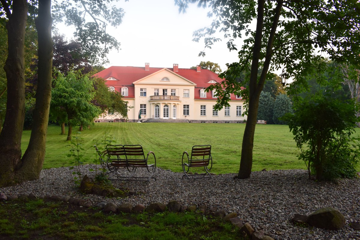 R&uuml;ckzugsort im Gutspark Gevezin // &copy; Gutshaus Gevezin