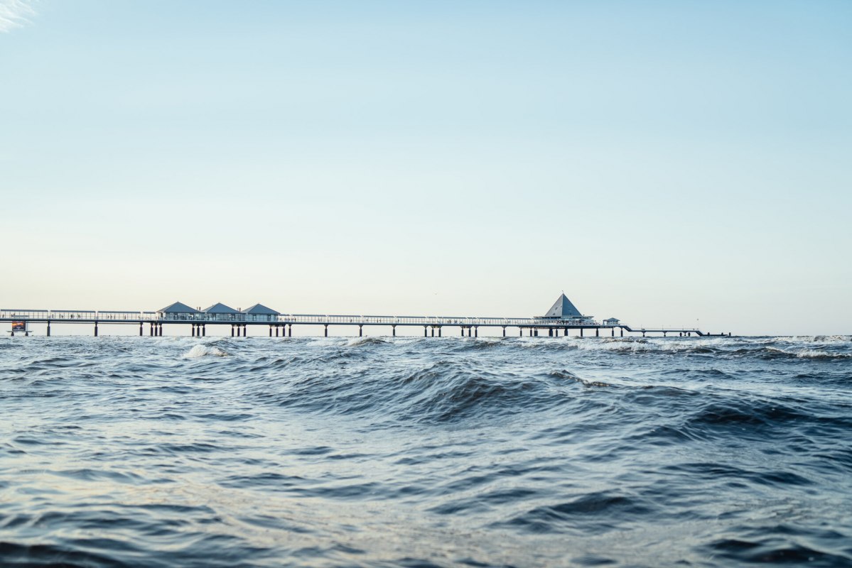 Uitzicht op de pier in de kustplaats Heringsdorf // &copy; TMV/G&auml;nsicke