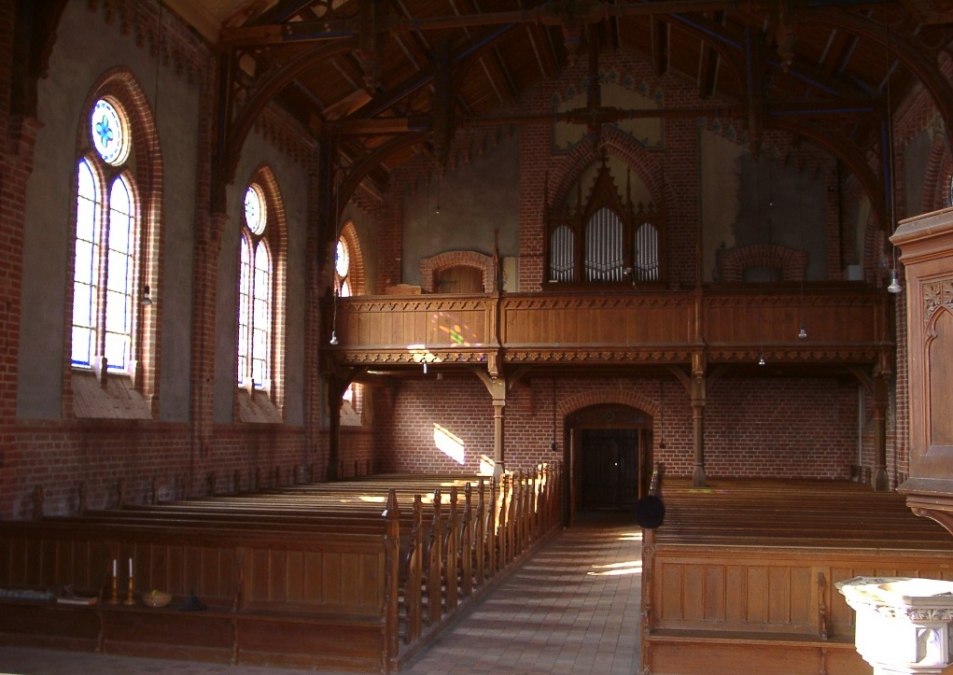 Dorfkirche Sukow Orgel, © Foto: Karl-Georg Haustein