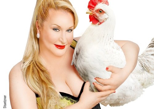 Daphne de Luxe zieht auf humorvolle Art und Weise Parallelen zwischen Mensch und Tier., &copy; Stephan Stuetzner