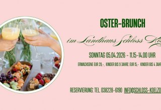 Oster-Brunch im Landhaus Schloss Kölzow // © S. Maus Oster-Brunch im Landhaus Schloss Kölzow // © S. Maus