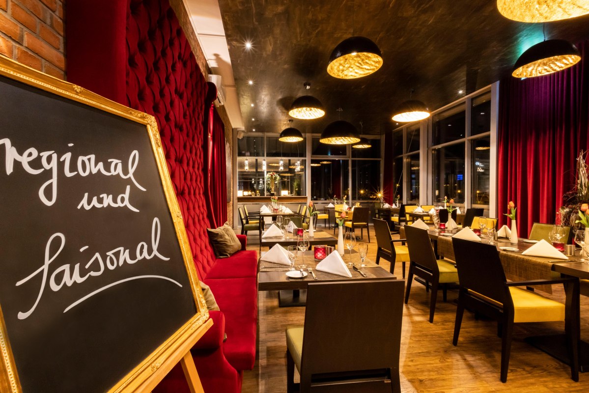 Restaurant im Hotel am Schlosspark // © Christina Czybik Restaurant im Hotel am Schlosspark // © Christina Czybik