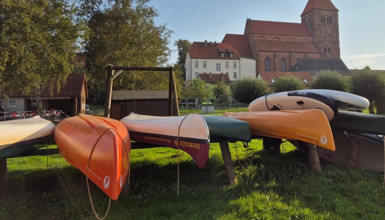 Am Kanuverleih Tribsees, &copy; Sandro Segeth