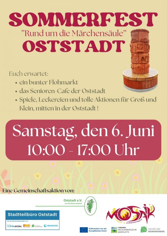 Sommerfest an der M&auml;rchens&auml;ule // &copy; Ramona  Schnee