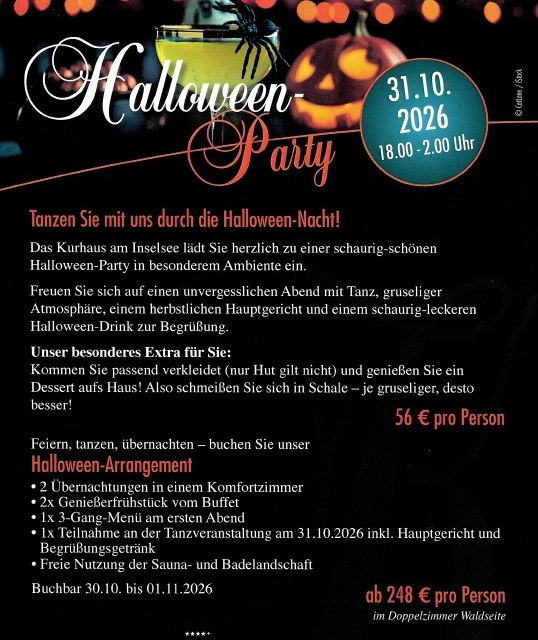 © Hotel und Restaurant Kurhaus am Inselsee © Hotel und Restaurant Kurhaus am Inselsee