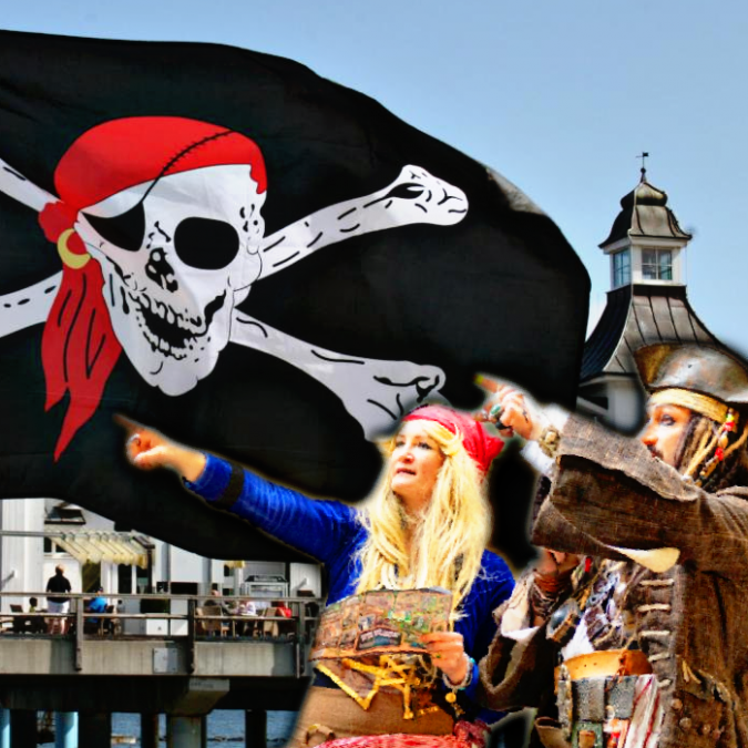 Ostseebad Sellin Piratenfest 2024 - Quadrat, &copy; KV