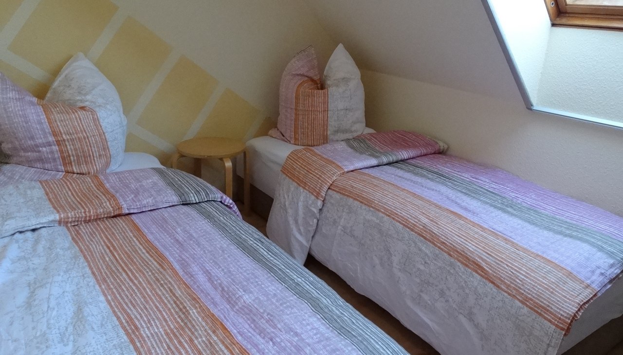 Schlafzimmer der Ferienwohnung 2, © Dirk Wagner