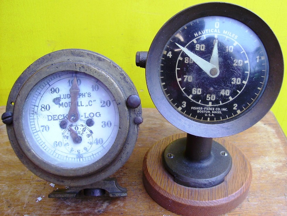 LUDOLPH&acute;S DECKSLOG UND UHRENLOG VON FISCHER PIERCE BOSTON // &copy; Harald Krabbe