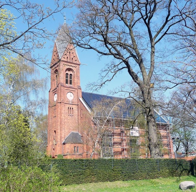 Außenansicht der Kirche // © Sabrina Wittkopf-Schade Außenansicht der Kirche // © Sabrina Wittkopf-Schade