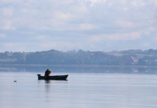 Angler auf dem Kummerower See // © Briese Angler auf dem Kummerower See // © Briese