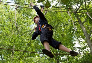 Kletterpark in Plau am See // &copy; Kletterpark Plau am See