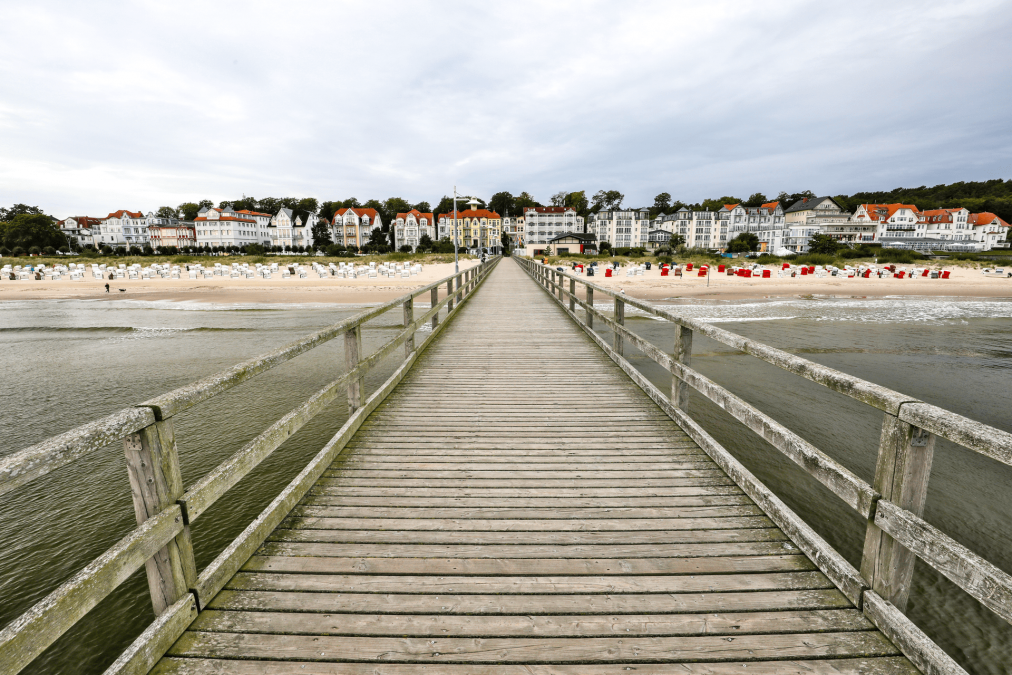 Seebr&uuml;cke Bansin, &copy; TMV/Gohlke