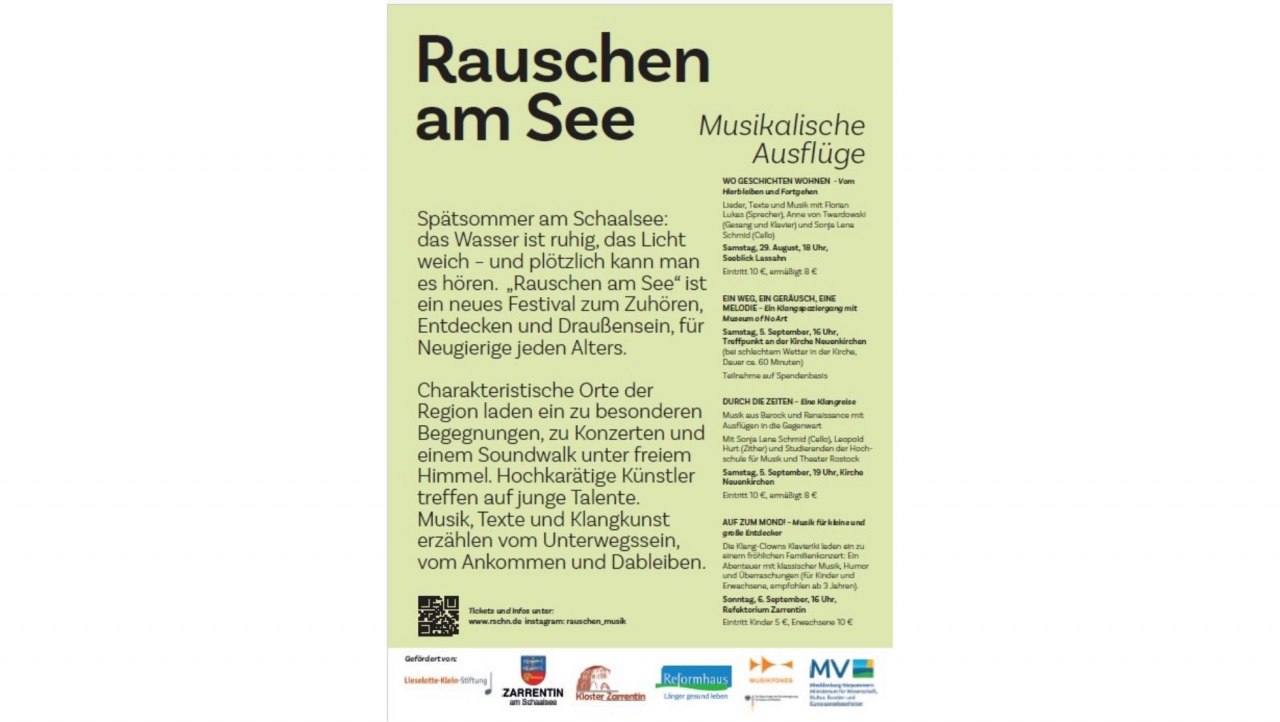 Rauschen am See, ein Festival zum Entdecken. // &copy; Sonja Lena Schmid und Anne von Twardowski