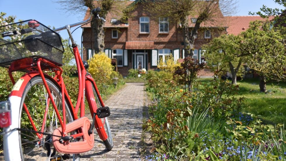Rozenpad naar de ingang van je vakantieparadijs, © N.Hübner Rozenpad naar de ingang van je vakantieparadijs, © N.Hübner