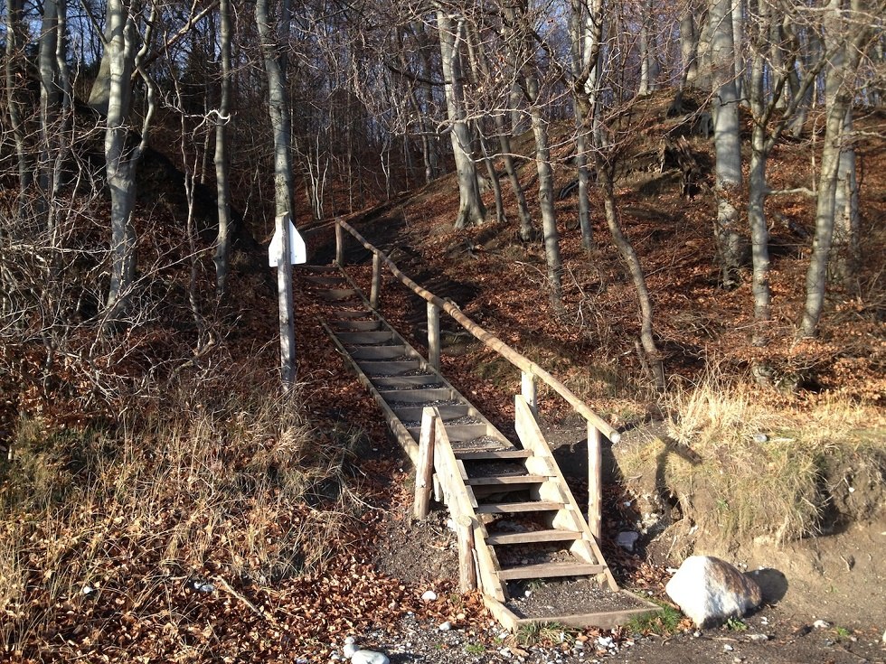 Piratenschlucht - Treppe // &copy; Tourismuszentrale R&uuml;gen