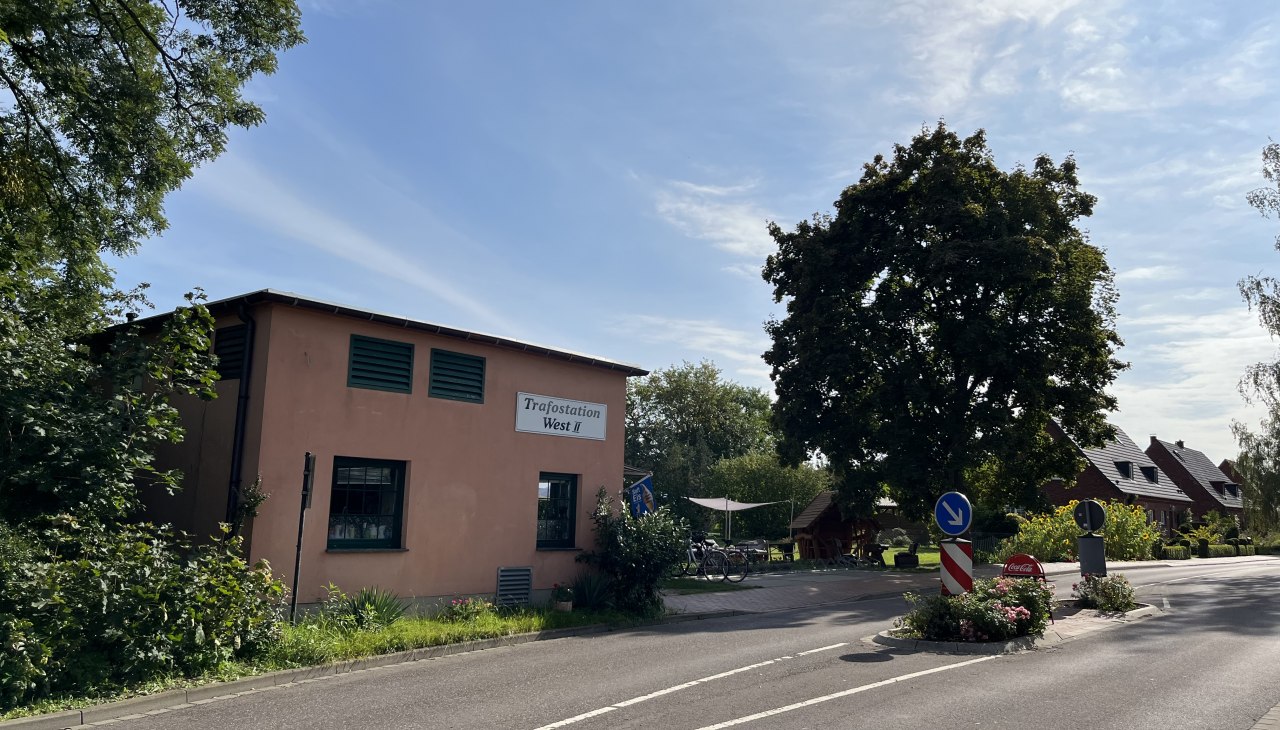 Radlerrast - Trafostation West II, © TDG Rechlin mbH Radlerrast - Trafostation West II, © TDG Rechlin mbH