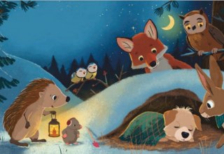 Waldtiere finden einen Hundewelpen im Wald. Der Start einer wundervollen Geschichte., © Stadtbibliothek Stralsund Waldtiere finden einen Hundewelpen im Wald. Der Start einer wundervollen Geschichte., © Stadtbibliothek Stralsund