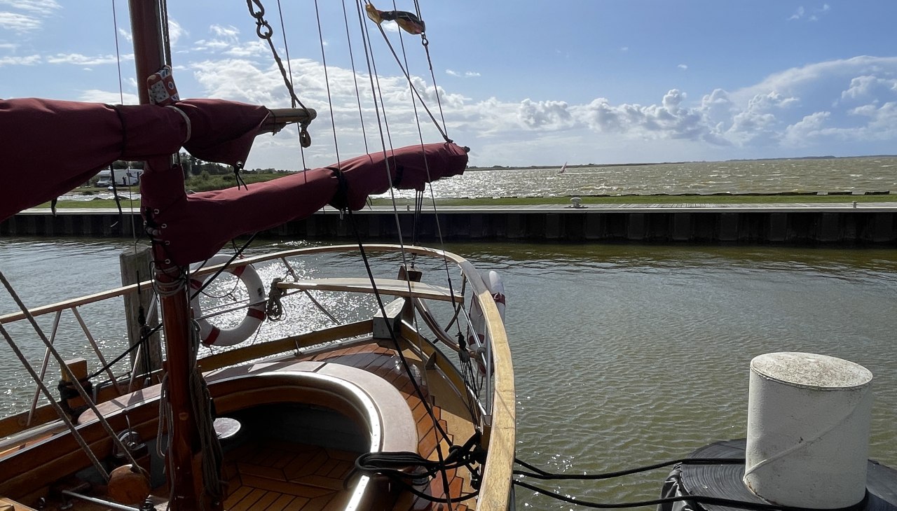 Zeese im Vereinshafen, © TZ Südliche Boddenküste