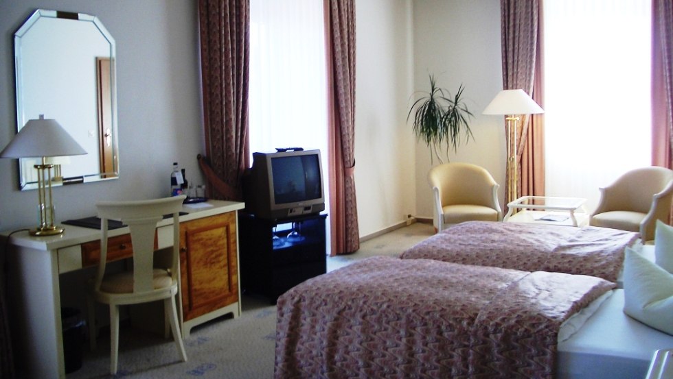 Kamers in Hotel Erbprinz, © Hotel Erbprinz Kamers in Hotel Erbprinz, © Hotel Erbprinz