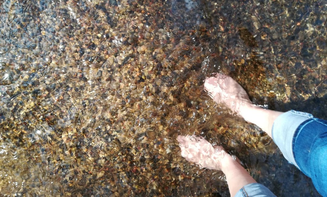 Erfrischendes Fussbad, &copy; Britta Daedelow-Seydl