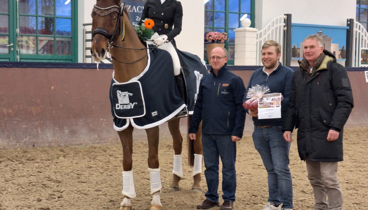 Landeshallen-Championat Dressur auf dem Landgest&uuml;t Redefin, &copy; Strohbehn, Annett