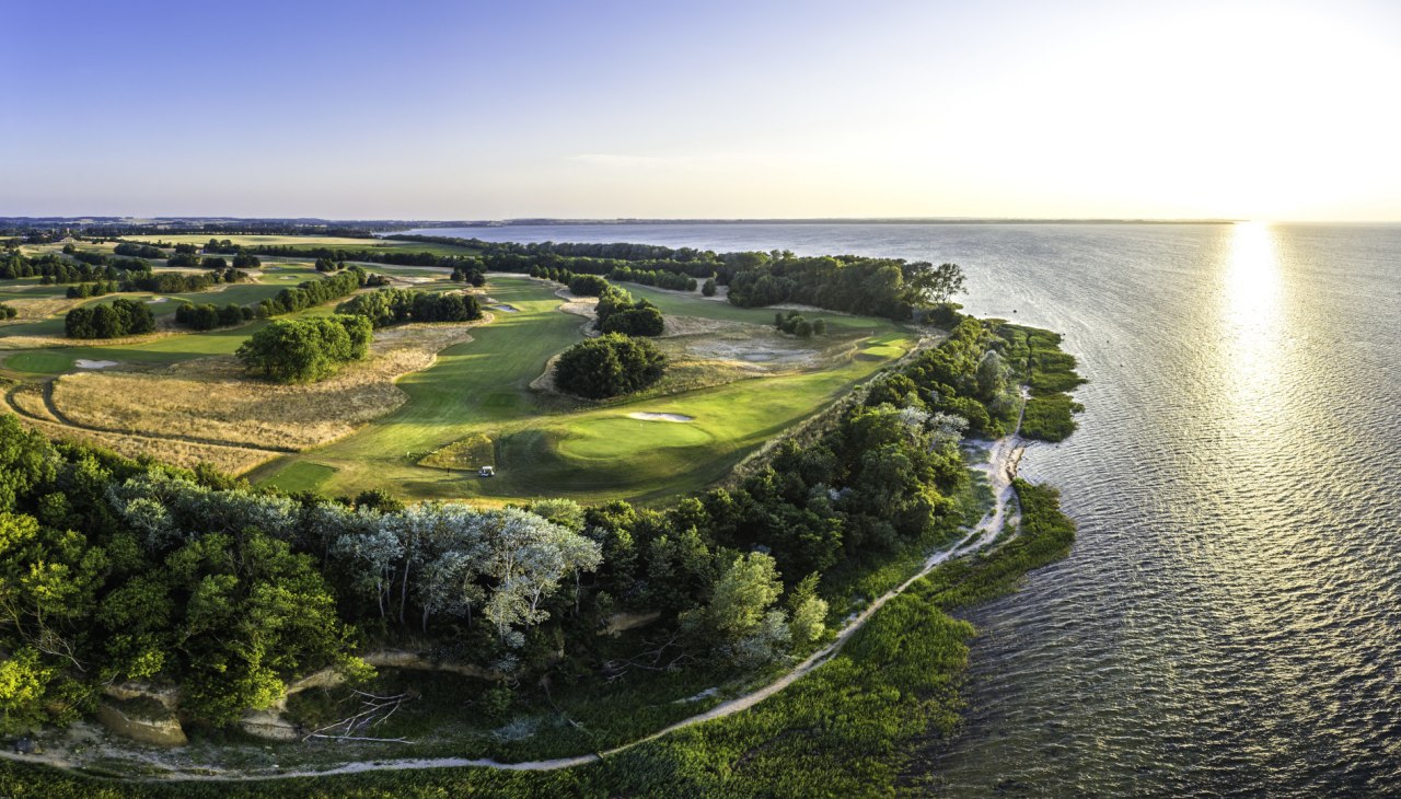 Luftbild Bahn 4, © Bades Huk Golfclub Luftbild Bahn 4, © Bades Huk Golfclub