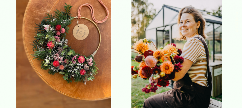© Portrait: © Maria Herzog, Beispiele Winterloops: © Wilde Flora © Portrait: © Maria Herzog, Beispiele Winterloops: © Wilde Flora