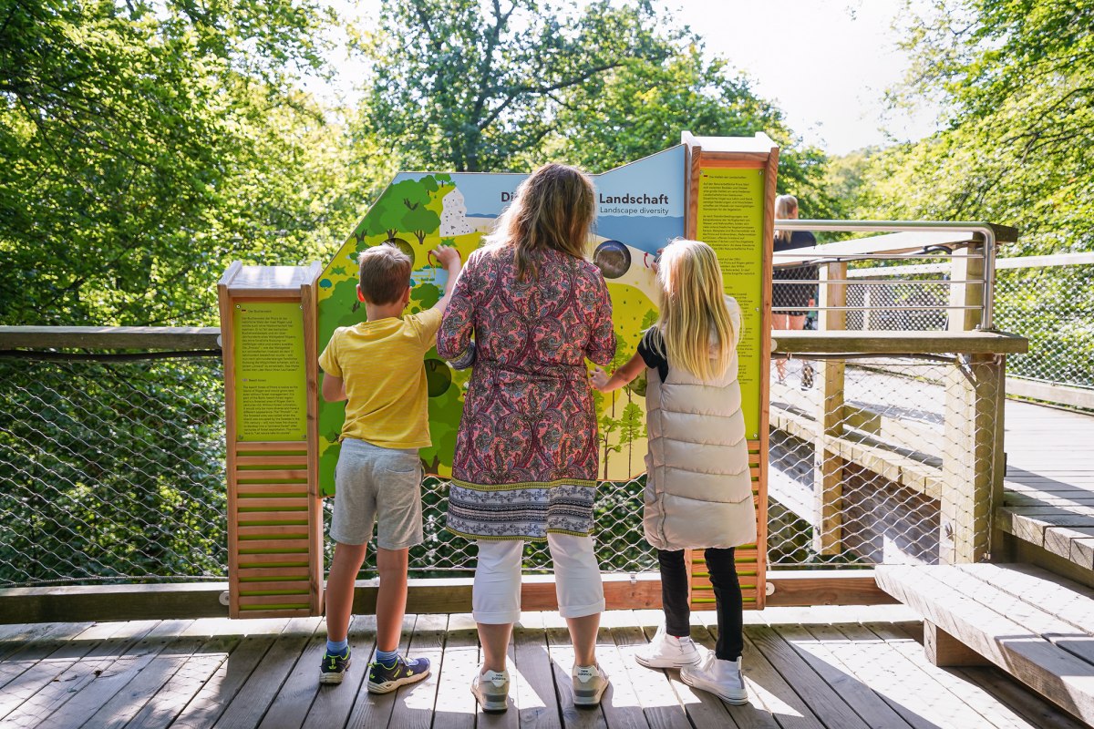 Lernstation im Naturerbezentrum R&uuml;gen // &copy; Naturerbezentrum Ruegen