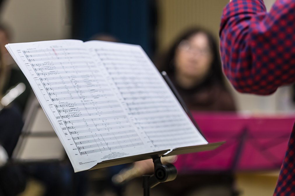 Orchesterpartitur, © Werner Musterer Orchesterpartitur, © Werner Musterer